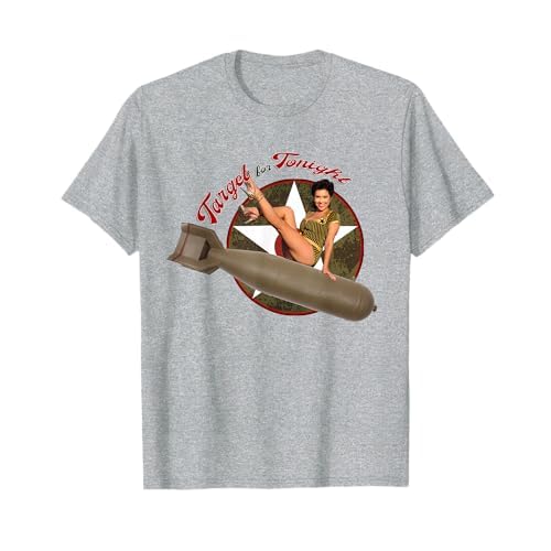 Target for Tonight 第二次世界大戦 ピンナップノーズアート Tシャツ
