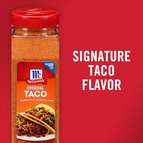 Image of McCormick Taco Seasoning Mix, Original, No MSG Added, No Dairy Ingredients, No Artificial Flavors, For Tacos, Nachos, Fajitas and More, 24 oz