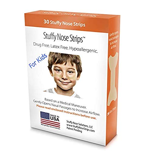 Stuffy Nose Strips for Kids Nasal Dilator Breathe Strips for