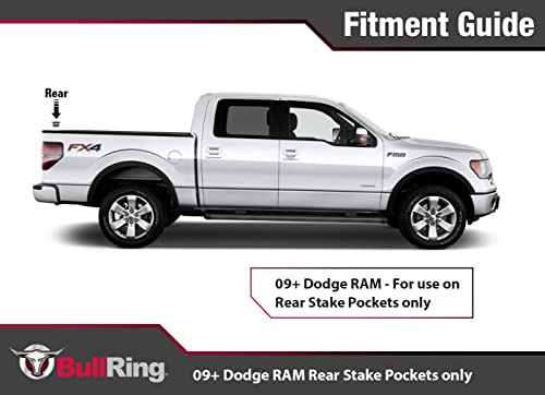 Bull Ring 5567 Rear Pocket Saw Bit For Rail Cap Trim On 2009+ Dodge Ram Truck Bed Tie Down Anchors, Easy To Use Cutting Tool For Tie Downs, Truck Bed Accessories, 1 Pocket Saw Bit #TOP3