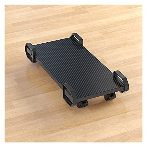 Support de tour d'ordinateur CPU chariot de bois accessoires informatiques S - 6