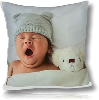 Personalised Cushion Printed Photo Mother's Day Collage Gift Custom Made Large Print + Filling FREE (16" x 16") PR