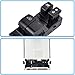 PUENGSI Driver Side Master Power Window Switch Compatible with Nissan Frontier 2007-2017 Repalce 25401-ZP50A
