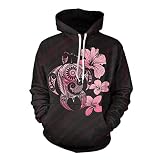Frestree Pullover Hoodies with Kangaroo Pocket College Students Hip-Hop Oversized Hooded Pullover Lo
