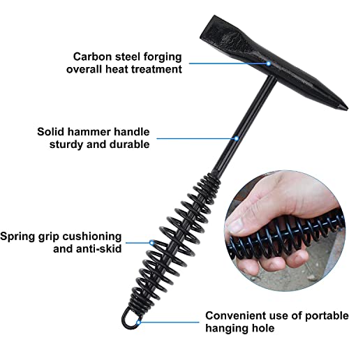 Heyous Welding Chipping Hammer With Coil Spring Handle For Cleaning Removing Slag And Welding Residue #TOP3
