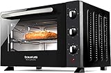 Calor giratorio Taurus blanco y marr�n - Mini horno - 45 L - negro - 1800W - Temporizador