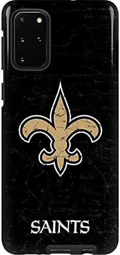 Skinit Pro Phone Case Compatible with Galaxy S20 Plus - Officially Licensed NFL New Orleans Saints Design
