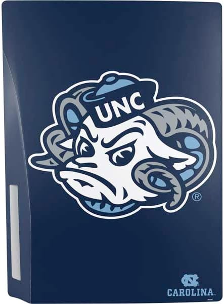 Skinit Decal Gaming Skin Compatible with PS5 Bundle - Officially Licensed University of North Carolina Tar Heels Icon Design
