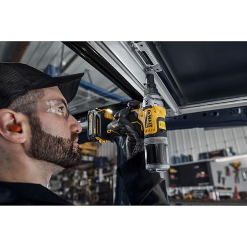 Riveteuse DEWALT XR 18V 6 4 mm POWERSTACK Sans batterie ni chargeur DCF414NT XJ - vue 7