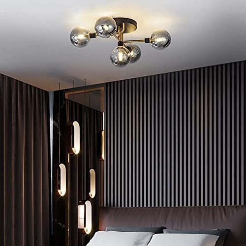 Plafonnier de chambre à coucher anti-éblouissement placage sous vide - 6