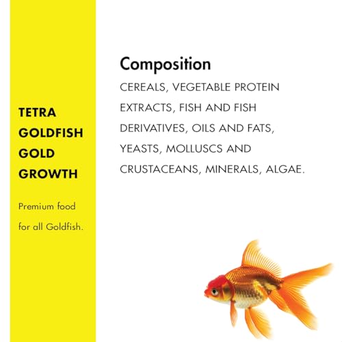 Image of Tetra Bits Goldfish Gold Growth Fish Pellet Food 113 gram