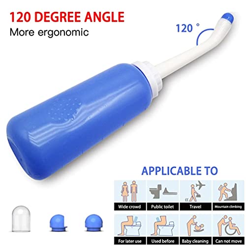 DOITOOL Ducha de pressão de silicone vaginal para limpeza vaginal anal para homens e mulheres