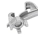 2PCS Bucket Opener Tool, Aluminum Alloy Bucket Opener, Versatile Lid Remover and Can Opener Tool for Home Renovation, Construction, and Industrial Use - and Easy to Use (Silver)