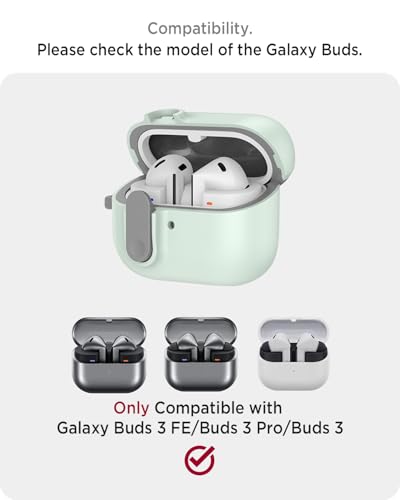 Évitez les pertes : coque Samsung Galaxy Buds 3 Pro antichoc à verrou - 2