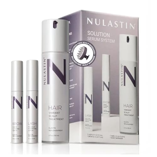 NULASTIN Solution Serum System - Lash Serum (0.1 Fl Oz), Scalp Tr...