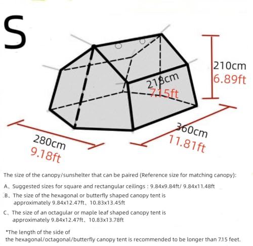 Carpa malla para camping ligera para 4-6 personas miniatura 4
