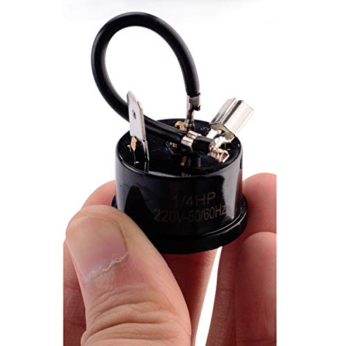 Semetall Refrigerator Thermal Overload Protector 1/3HP 250W Compressor Replacement Part for Mini