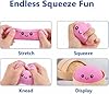 Dumplings Squishy, Mystery Dumplings Squishy, Sensory Squeeze Toy for Stress Relief, Soft Squeeze Decompression Dough for Adults Classroom Prizes & Party Favors (Blue A) #3