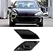 Front Bumper Headlight Washer Cover Cap For Volkswagen Golf 6 MK6 GTI 2009 2010 2011 2012 2013 5K0955109A, 5K0955110A (Black, Right)