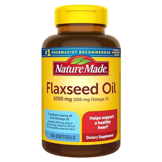 Nature Made Flaxseed Oil 1000 mg Softgels