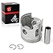 Oversize 0.5mm Piston Gasket Kit & Piston Ring For Yamaha G1 2 Cycle Gas Golf Cart 1978-1989