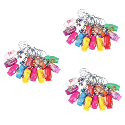 Pendentifs de clé Matriochka colorés Healvian, idée cadeau adorable pour amie