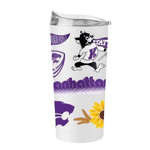 Image of Logo Brands NCAA Native Icons 20 oz Stainless Steel Tumbler - Double Wall Vacuum Insulated