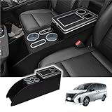 クラフトワークス セレナ C28 ガソリン 用 コンソールボックス LED コンソール ボックス アームレスト センターコンソール 収納 SERENA (ワイヤレス充電有, ガソリン車)