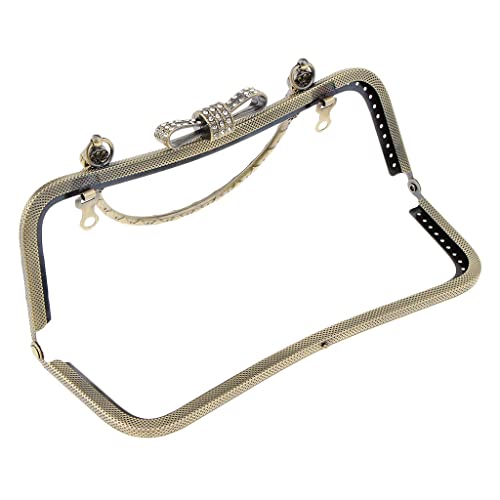 Chiwanji Borsa in Metallo con Telaio Forma M