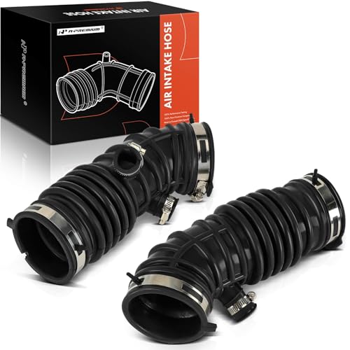 A-Premium Engine Air Clean Intake Tube Hose with Clamps Compatible with Infiniti QX50 2014-2017, Q60 2014-2015, G37 2008-2013, Q40 2015 & Nissan 370Z 2009-2020, 3.7L