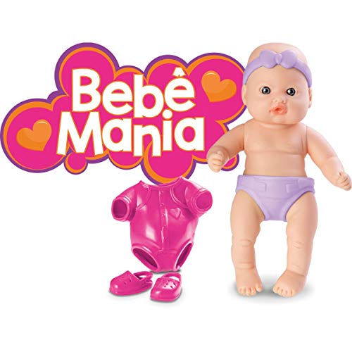 Boneca Bebê Mania Roma Jensen Branca