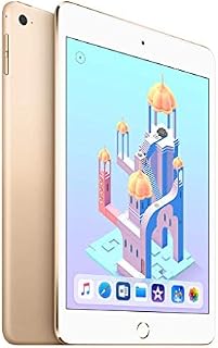 Late-2015 Apple iPad Mini (7.9-inch, Wi-Fi + Cellular, 128GB) - Gold (Renewed)