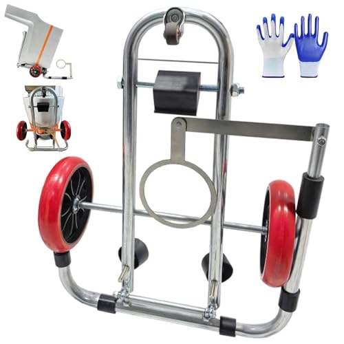 Image of Toilet Cart Jack, Toilet Installation Jack, Portable Positioning Mobile Foldable Toilet Dolly Lift, Toilet Installation Support Tool Easily Lift, Move and Repair Toilets for Plumbers