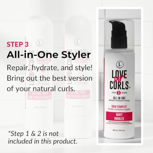 image for Love Ur Curls LUS Brands All-in-One Styler for Natural Wavy Textured H