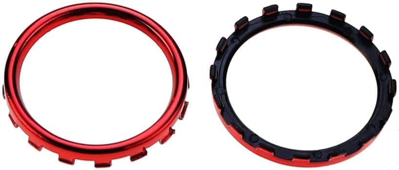 Image of 2 x Red Thumbstick Accent Rings for Xbox ONE Elite Controller