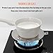 9.45inch Stainless Steel Induction Adapter Plate Heat Diffuser for Induction Electric Gas Glass Cooktop