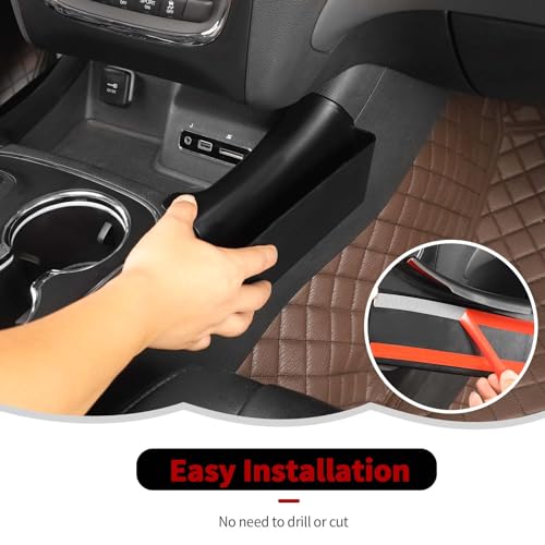 Boîtes de rangement console centrale Dodge Durango 2014-2020 ajustement sur mesure