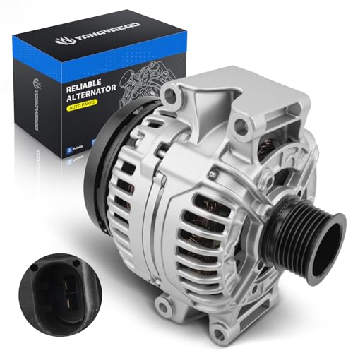 YINAVAGAD 11215 2721540002 Alternator 3.0L 3.5L 2.5L V6 for Mercedes-Benz C230 C280 C300 C350 CLK350 E350 SLK280 SLK300 SLK350 W203 W204 C209 C207 W212 R171 R173 2005-2010, Replaces 115905 0124525054