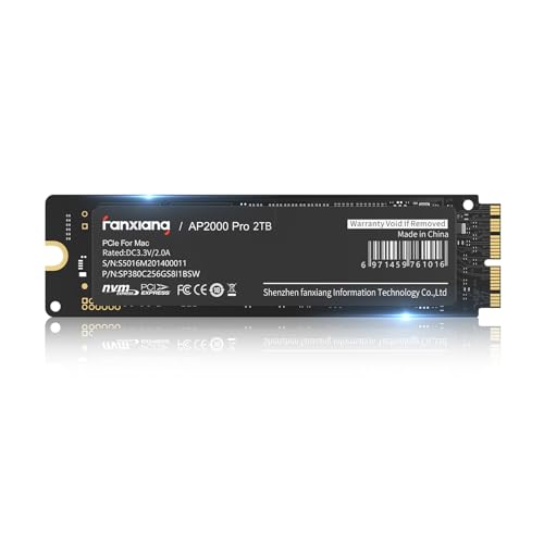 内蔵型SSD Fanxiang S500 Pro 2TB NVMe SSD fanxiang M.2 SSD - 2TB SSD PCIe Gen3x4 2280, Up To 3500MB/s, NVMe