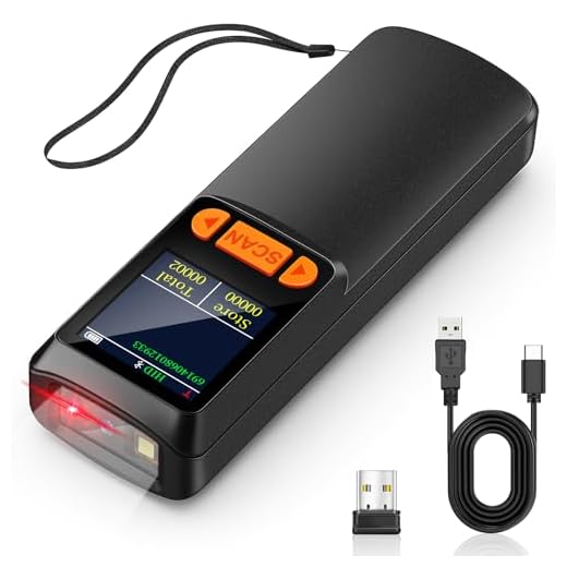 KUIIYER Mini Bluetooth Barcode Scanner