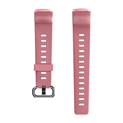 KUNGIX Uhrenarmband für 152 Fitness Armband, Silikon Sportband Ersatzband Uhrenband für Frauen Männer mit Vier Farben (Pink)