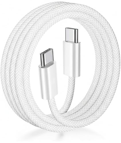 Image of YISHU Type-C to Type-C Charging Cable | Fast Charging & High Speed Data Transfer | Compatible for iPhone 15 Series Devices | Original Superfast Charge