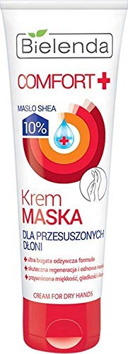 Moisturizing HAND MASK for Dry Skin with 10% Shea Butter 75ml / Bielenda COMFORT