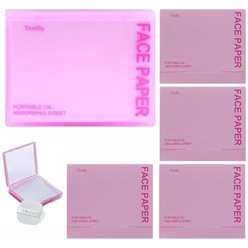 500 Stück Oil Control Paper, Blotting Paper, Löschpapier, Blotting Paper Gesicht Hohe Qualität, ölabsorbierende Blätter für ölige und Fettige Haut für Make-up, fettige Hautpflege, Alltag