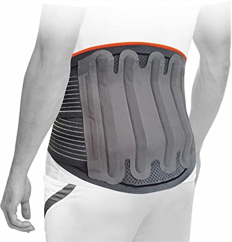 DYNA LUMBO SACRAL CORSET 3D DUEL STRAP Grey (XXL)