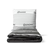 Ihr Schlafzimmer ist Ihre Oase und es verdient etwas Besseres. Die Streifen und Akzentfarben verleihen Ihrem Bett einen lebendigen Look. Falls Sie nicht zufrieden sind, erstatten wir Ihnen den vollen Kaufpreis zurück, kontaktieren Sie einfach unseren Kundenservice.