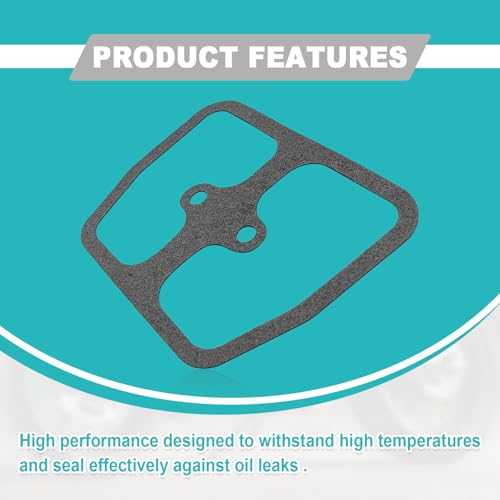 Image of 2 Pcs Rocker Valve Cover Gaskets, Thick Gaskets, Compatible with Engine Models: Fh381V Fh430V Fh451V Fh480V Fh500V Fh541V Fh580V, Replace OE#11060-7001