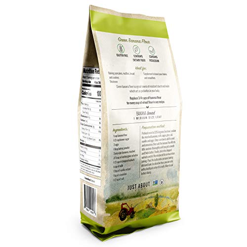 Banana Flour 1 lb. (454g) Just About Foods - Thumbnail 7