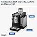 De’Longhi Rivelia - Perfetto Kaffeevollautomat mit Milchaufschäumer, 8 One-Touch-Getränke, Touch-Display, austauschbare Bohnenbehälter zum Wechseln der Kaffeebohnen, Schwarz (EXAM440.35.B)