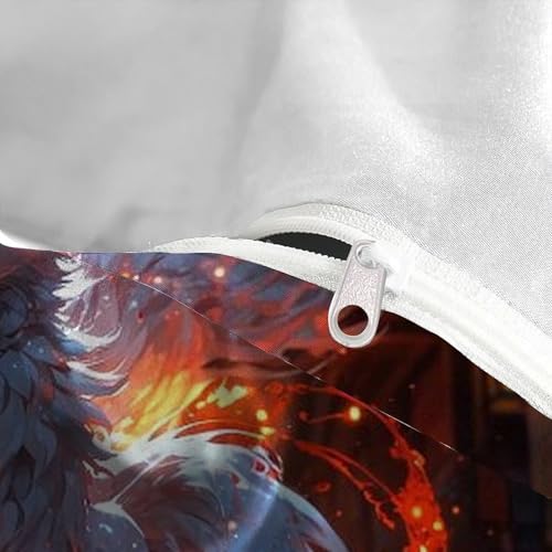 Ensemble de couette respirant et hypoallergénique pour lit double